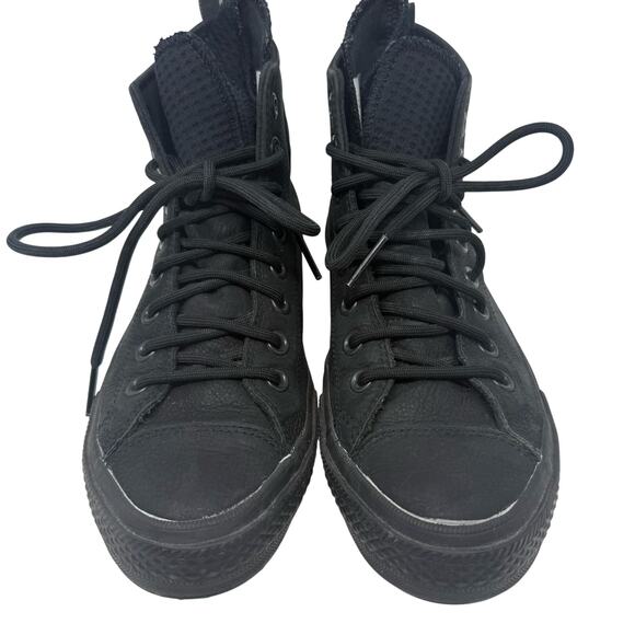 Converse Chuck Taylor All Star Waterproof Nubuck Boots M 7 W 9 Black 10 162409C - Picture 3 of 8